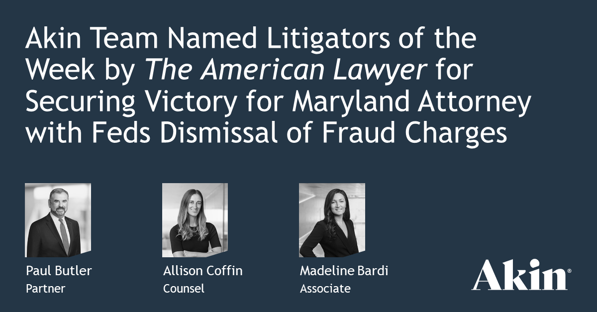Barg Coffin Lewis & Trapp Llp Paul Butler, Allison Coffin and Madeline Bardi Named Litigators of the