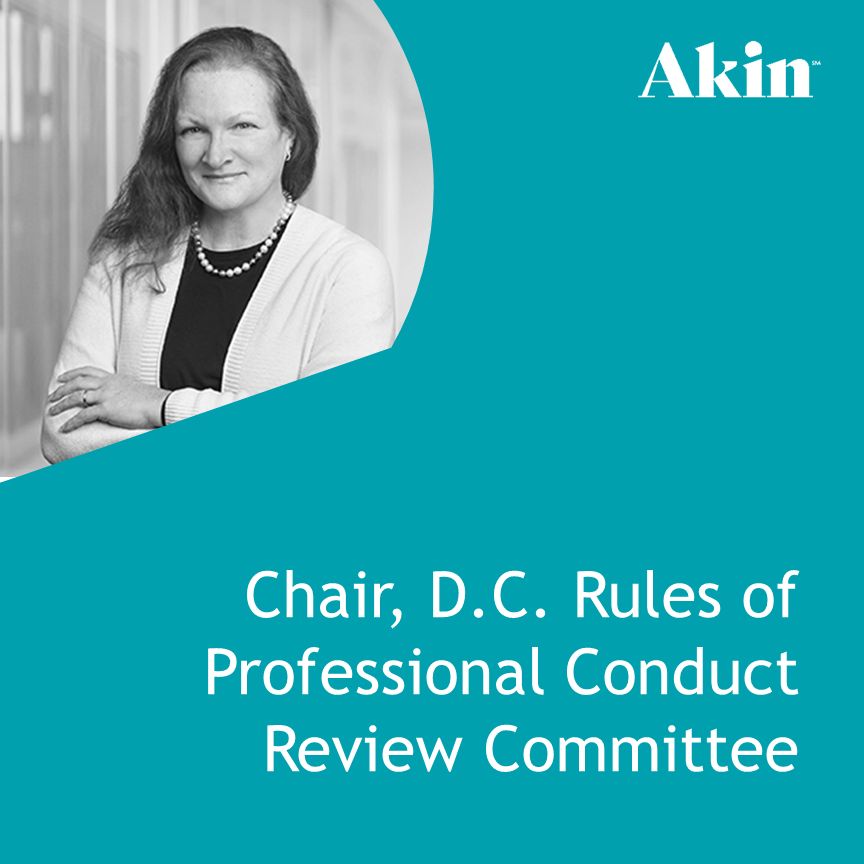 Elizabeth Simon Appointed Chair of DC Rules Review Committee Akin
